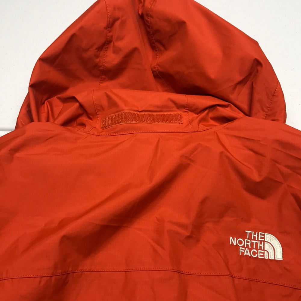🆕 NORTH FACE Men’s Orange Waterproof Hiking Coat - Picture 6 of 6